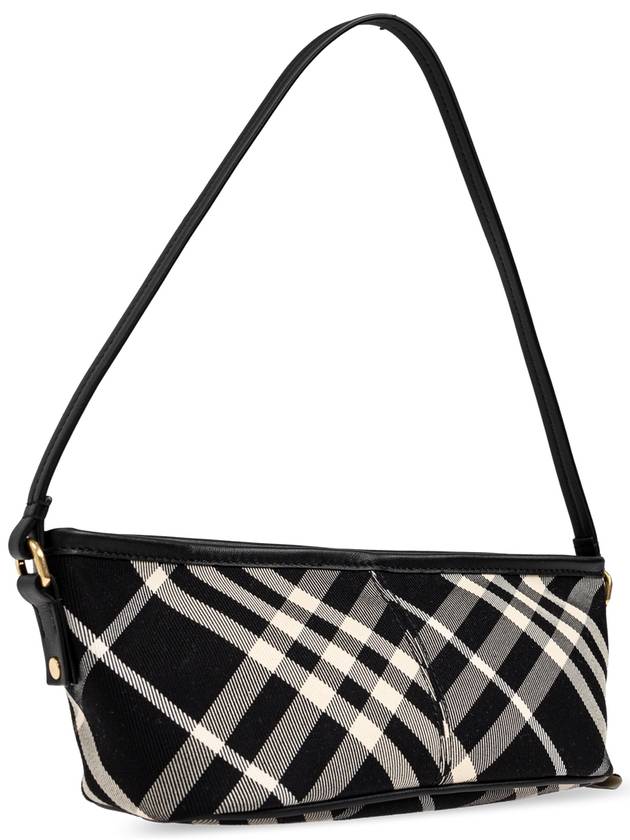 Check Mini Shoulder Bag Black - BURBERRY - BALAAN 5