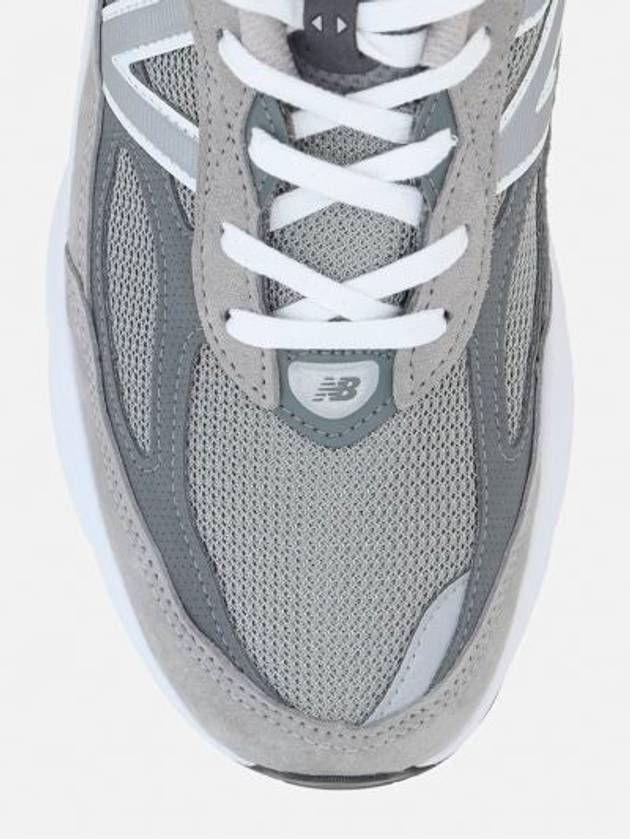 990v6 Castlerock Low Top Sneakers Grey - NEW BALANCE - BALAAN 5