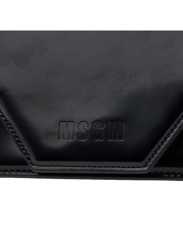 M Debossed Logo Tote Bag Black - MSGM - BALAAN 8