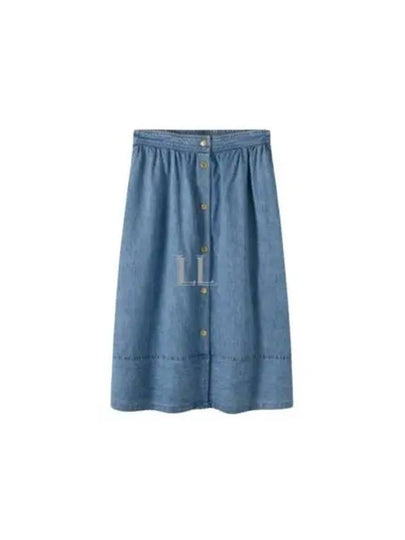 Rita A-Line Skirt Blue - A.P.C. - BALAAN 2