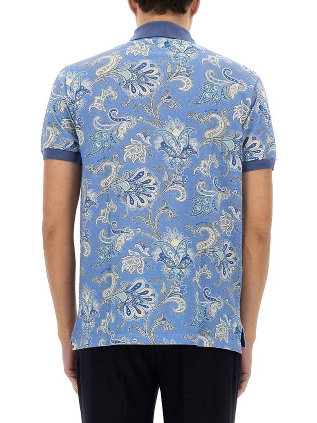 Etro Polo Shirt With Print - ETRO - BALAAN 3