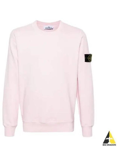 Wappen Patch Garment Dyed Sweatshirt Pink - STONE ISLAND - BALAAN 2