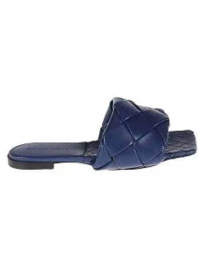 Women's Lido Leather Slippers Cruise - BOTTEGA VENETA - BALAAN 2