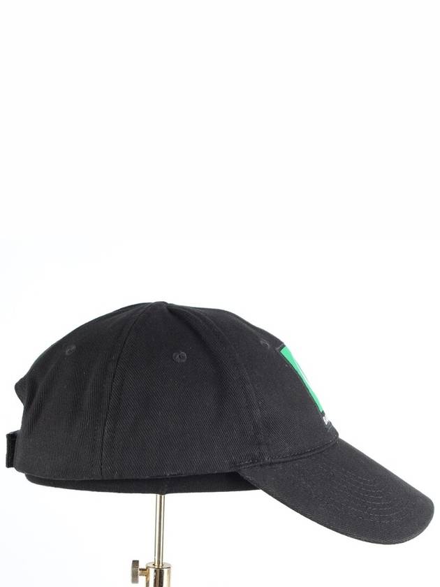 BB green logo ball cap L - BALENCIAGA - BALAAN 5