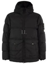 Crinkle Reps Re-Nylon Down Padding Black - STONE ISLAND - BALAAN 2