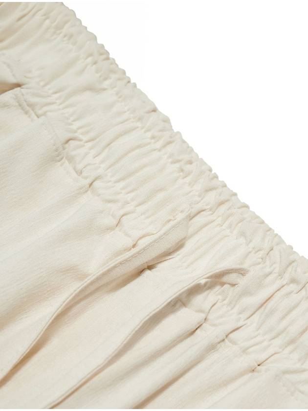 Linen Banding Wide Pants Ivory - METAPHER - BALAAN 7