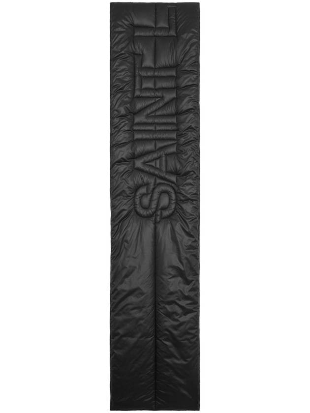 Muffler Scarf 7579543YO01 1000 BLACK - SAINT LAURENT - BALAAN 2