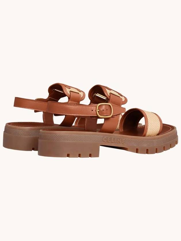 Triomphes Sandals Brown - CELINE - BALAAN 5