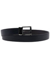 Reversible Leather Belt Black Hickory - SALVATORE FERRAGAMO - BALAAN 2