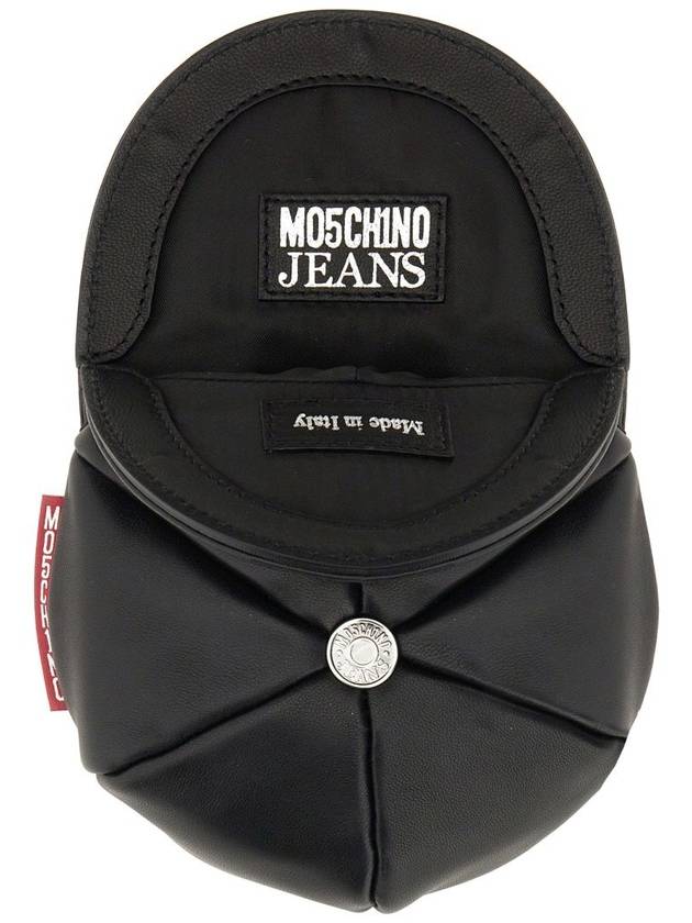 shoulder bag 31193292 0555 BLACK - MOSCHINO - BALAAN 3