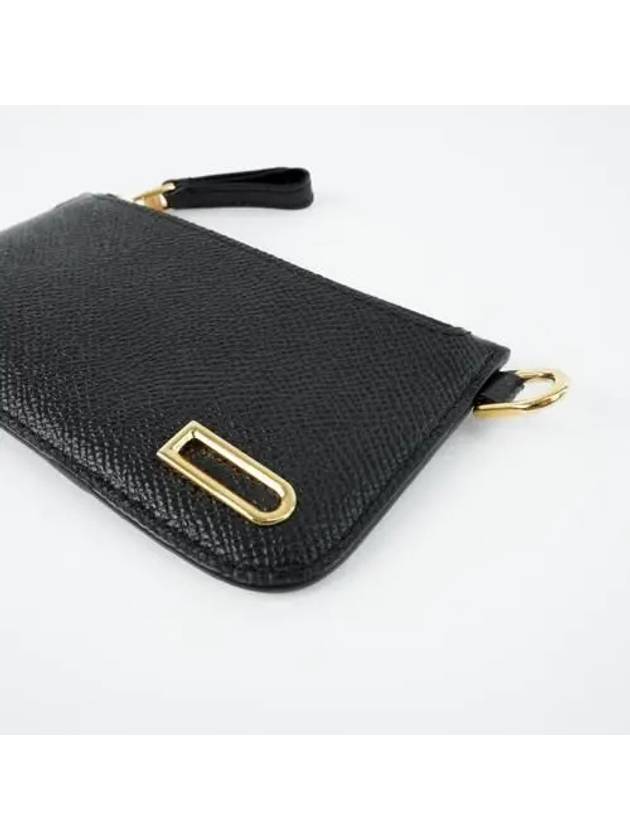 Card Wallet Vagabond Zipper Holder Alpina Black AB0649BKN0 - DELVAUX - BALAAN 2