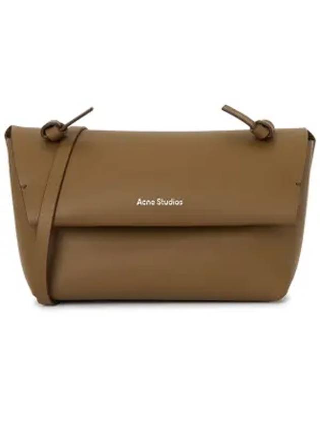 Logo Mini Shoulder Bag Camel Brown - ACNE STUDIOS - BALAAN 1