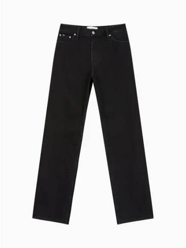 Jeans 90s Straight Fit Jeans Black - CALVIN KLEIN - BALAAN 1