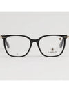 Glasses frame LNV2639LB 001 square Asian fit horn rim light women s fashion - LANVIN - BALAAN 3