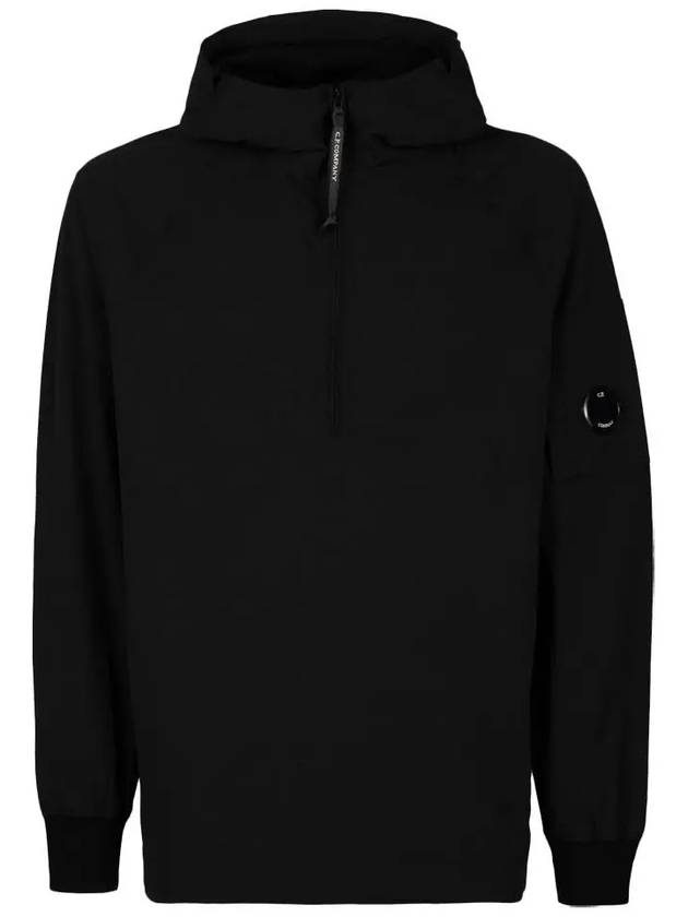 Lens Wappen Hooded Anorak Black - CP COMPANY - BALAAN 2