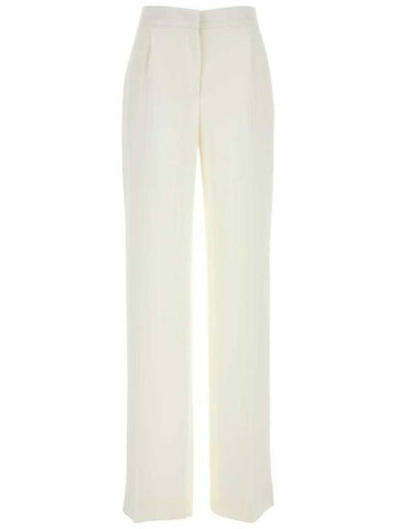 Alberta Ferretti Trousers White - ALBERTA FERRETTI - BALAAN 1