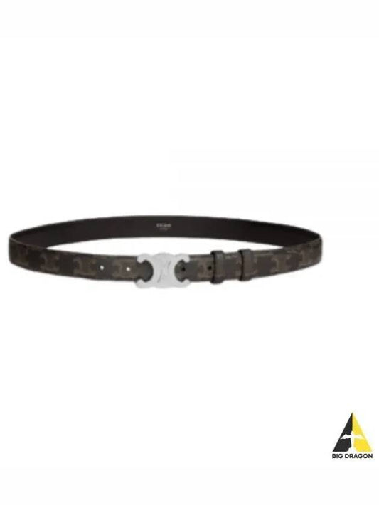 Triomphe Canvas Belt Black - CELINE - BALAAN 2