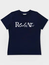 Lettering Logo Tshirt NAVY - RUBATI - BALAAN 7