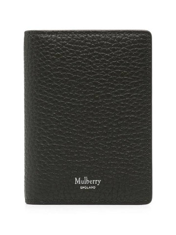 Heritage Vertical Card Wallet Dark Green - MULBERRY - BALAAN 1