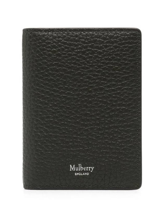 Heritage Vertical Card Wallet Dark Green - MULBERRY - BALAAN 1