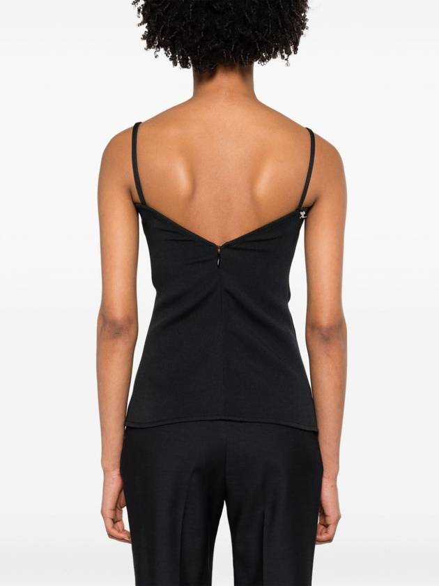 Ellipse Twill Sleeveless Black - COURREGES - BALAAN 6