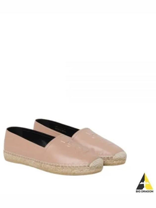 Cassandre Leather Espadu Pink - SAINT LAURENT - BALAAN 2