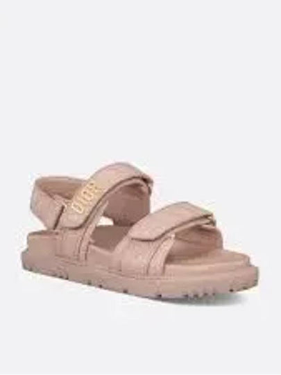 Dioract Quilting Canazoo Calfskin Strap Sandal Pink - DIOR - BALAAN 2