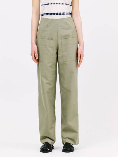 Pocket Curve Wide Pants Khaki - JUN BY JUN K - BALAAN 2