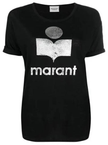 24 Coldy TS0004FA A1N10E 01BK Tee - ISABEL MARANT - BALAAN 1