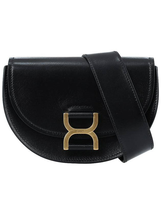 Marcie Leather Mini Cross Bag Black - CHLOE - BALAAN 2