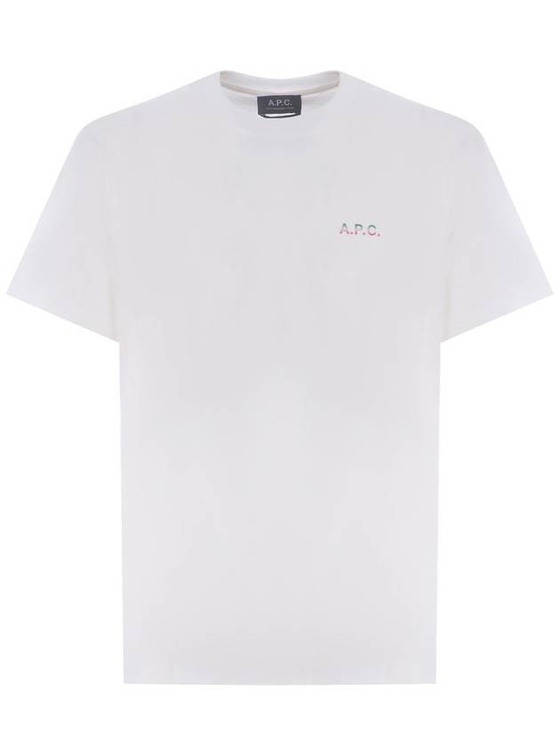 Nolan Short Sleeve T-Shirt White - A.P.C. - BALAAN 2