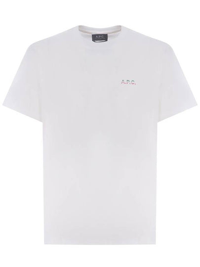 Nolan Short Sleeve T-Shirt White - A.P.C. - BALAAN 2