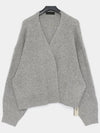 Essential Heavy Wade Overfit Waffle Knit Men s Cardigan 192BT246201F - FEAR OF GOD - BALAAN 2