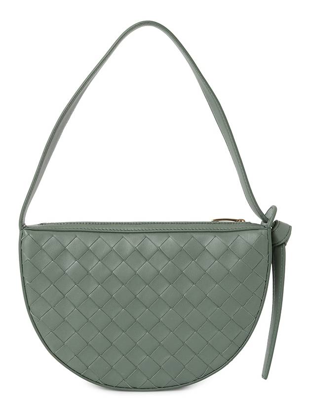 Intrecciato Sunrise Small Shoulder Bag Aloe - BOTTEGA VENETA - BALAAN 2