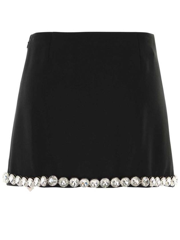 Short Skirt P164YRSOOO155R F0002 Black - PRADA - BALAAN 3