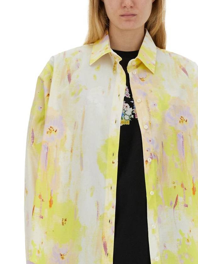 Blouse Shirt 3642MDE17 24731906 YELLOW - MSGM - BALAAN 5