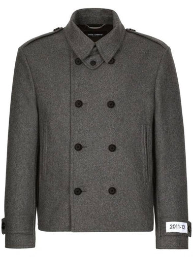 Dolce & Gabbana Jackets Grey - DOLCE&GABBANA - BALAAN 1