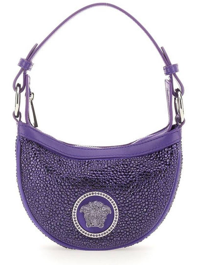 shoulder bag 1009819 1A064871LD2P PURPLE - VERSACE - BALAAN 2