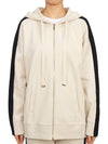 Fennec Hooded Jacket Ivory Black - MAX MARA - BALAAN 2