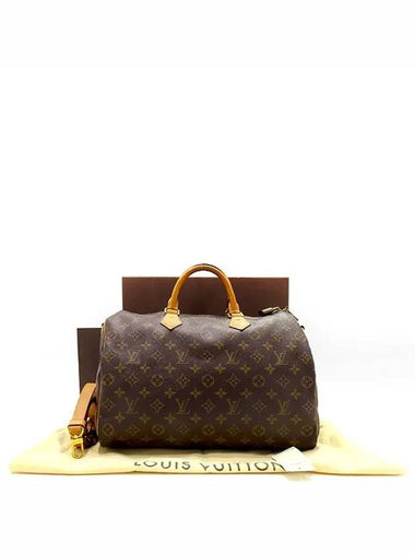 M41111 Monogram Canvas Bandouli re Speedy 35 Tote Bag Shoulder Strap 2WAY - LOUIS VUITTON - BALAAN 1