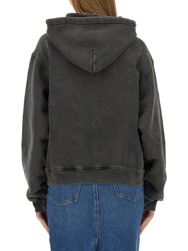 T By Alexander Wang Sweatshirt With Logo - ALEXANDER WANG - BALAAN 3