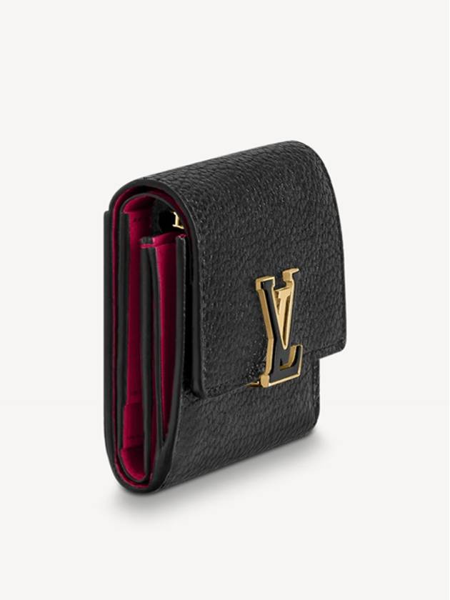 Capucines XS Half Wallet Black - LOUIS VUITTON - BALAAN 3