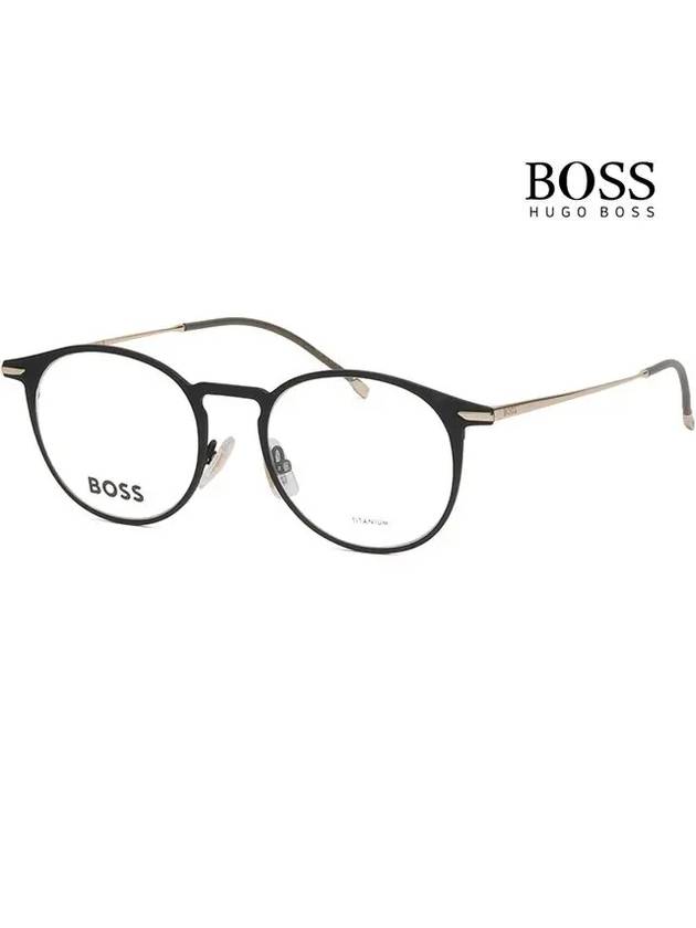 Hugo Boss glasses frame BOSS1252 003 round frame titanium ultra light - HUGO BOSS - BALAAN 7