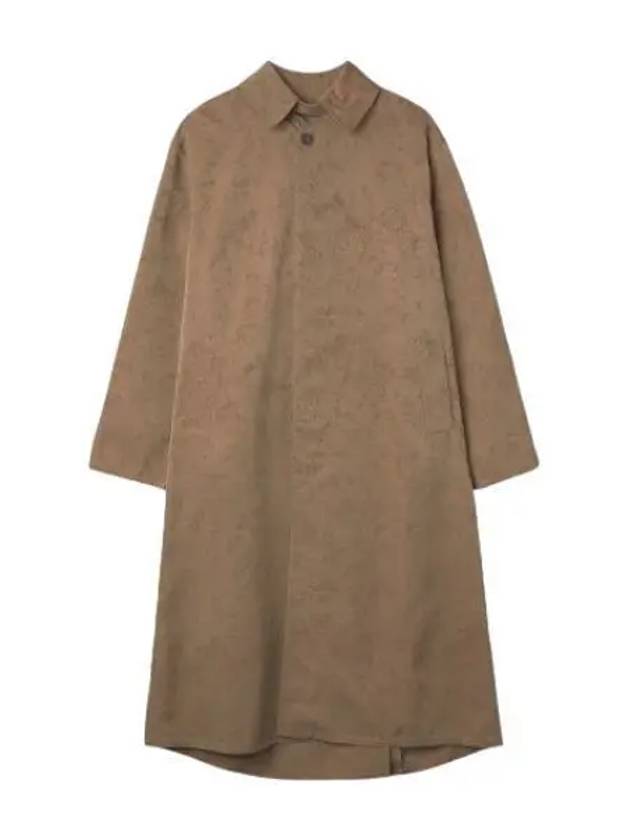 Cotton Paille Trench Coat Camel - MAISON MARGIELA - BALAAN 1