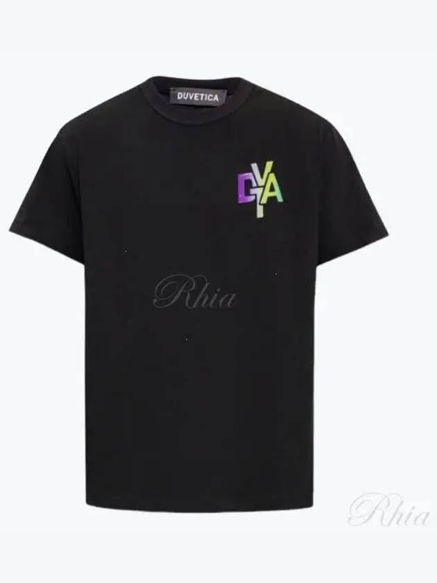 Viareggio Short Sleeve T Shirt Black - DUVETICA - BALAAN 2