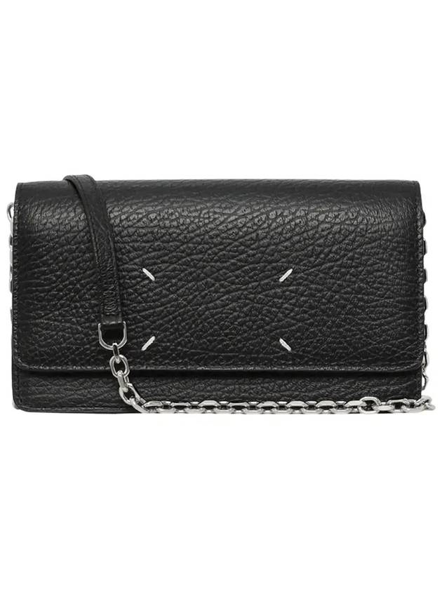 Stitch Large Chain Long Wallet Black - MAISON MARGIELA - BALAAN 3