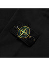 Wappen Patch Crew Neck Sweatshirt Black - STONE ISLAND - BALAAN 7