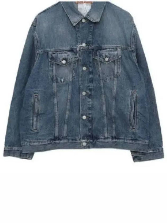 Rob Relaxed Denim Jacket Vintage Blue - ACNE STUDIOS - BALAAN 2