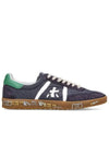 Bonnie Logo Patch Low Top Sneakers Navy - PREMIATA - BALAAN 4