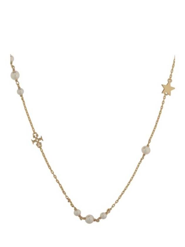 Kira Necklace And Stud Earrings Set Gold - TORY BURCH - BALAAN 6